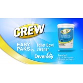 Diversey Crew Easypaks Water Soluble Toilet Bowl Cleaner CBD540731 - .5oz Packet, 90 Packets per Tub